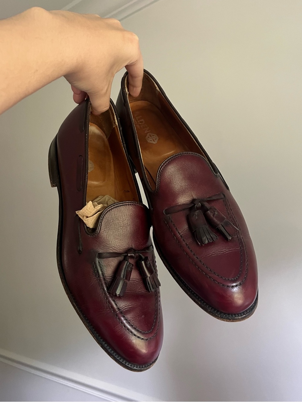 Alden Edmonds Grayson Tassel Loafers
